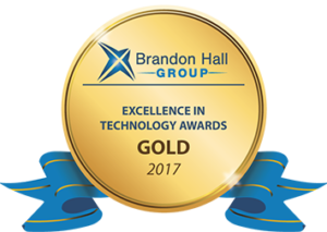 SmartBuilder Brandon Hall Group Gold 2017 Award