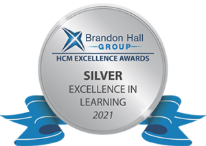 Brandon Hall Elearning Award 2021 Silver SmartBuilder